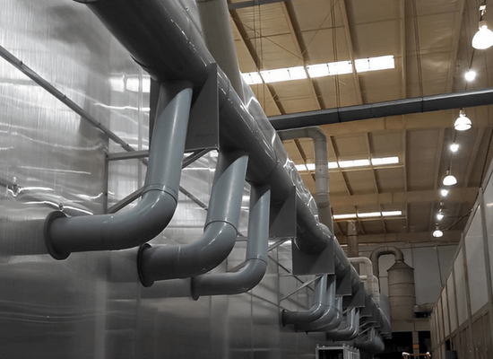 Aplicações Principais Lamifire - dutos