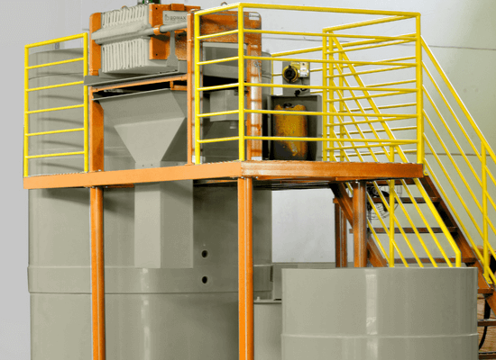 Aplicações Principais Lamipro mais - Tanques tratamento de efluentes