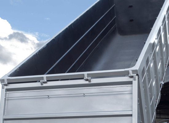 Aplicações Principais Lamitruck - Revestimentos de caçambas