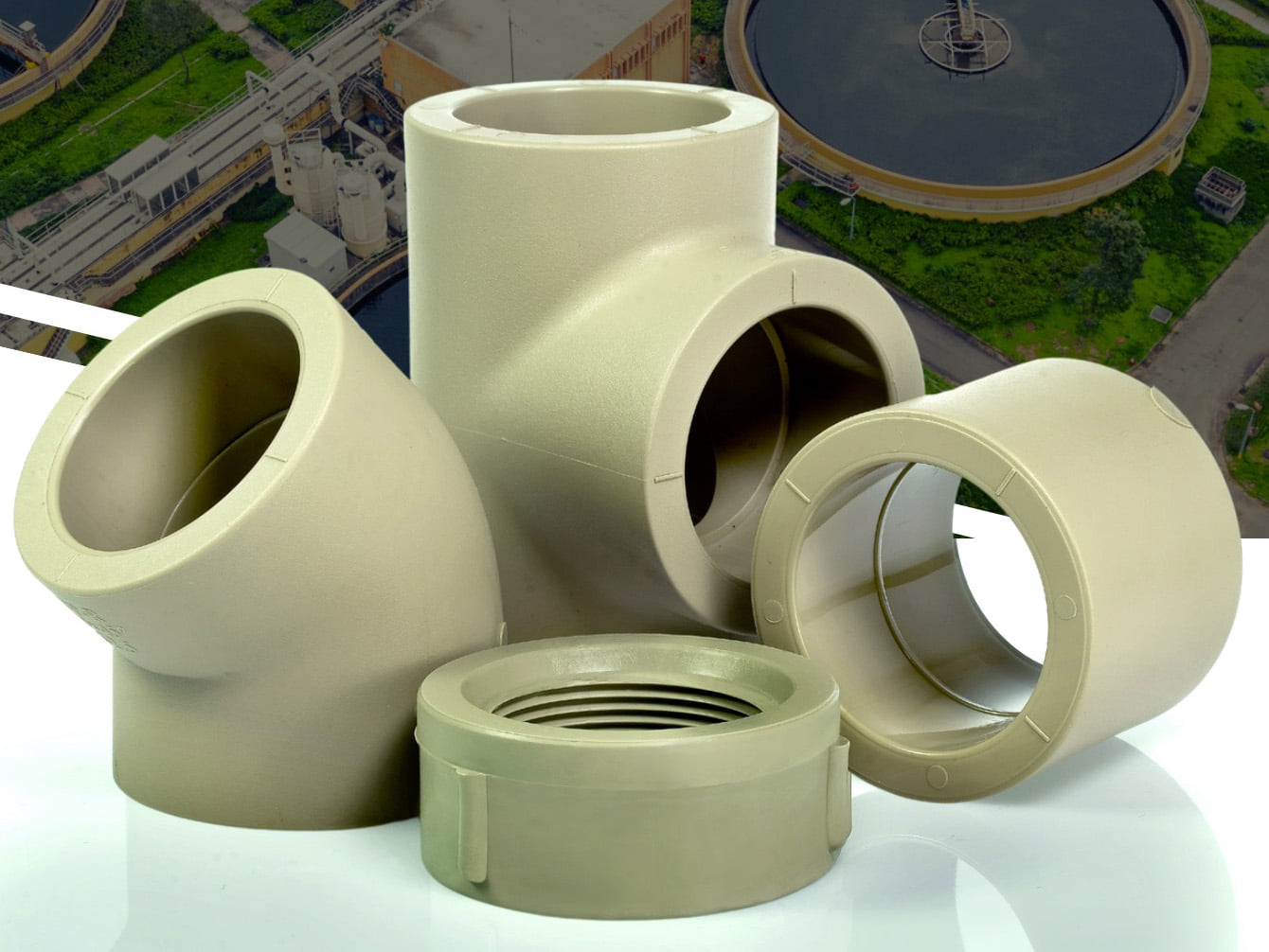 O ápice de resistência e funcionalidade em tubos e conexões de PPR para indústria